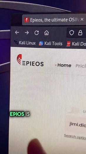 12K views · 371 reactions | Don’t Sleep On OSINT! It’s one of the most useful practices and is step one in any cybersecurity investigation . Epios is an Open Source Intelligence search engine that uses reverse email and phone search, related Google review, holehe, and many other things! Whether you’re a hacker in training, a seasoned infosec professional, journalist, or anything else, OSINT has a use! | Jimi Flynn | Facebook