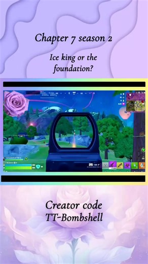 Are you team ice king or team foundation? @Rosequeeni🇦🇺 @harleyquin20987 DISCLAIMER! - I do NOT own this song! 💜 This song is called ‘Overcommited’ by @Brooke Alexx #fortnite #battleroyale #fortniteclips #zerobuild #teamfoundation