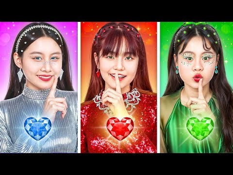 Zamrud Miskin Vs Ruby Kaya Vs Berlian Sangat Kaya Di Sekolah!