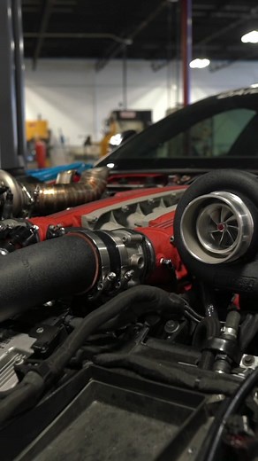 Worlds First top mounted Twin Turbo Ferrari F12! Built by Aaron Kaufman! 1st START UP 🔥 #dailydrivenexotics #dde #ferrari