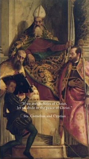 Happy Feast of Sts. Cornelius and Cyprian!