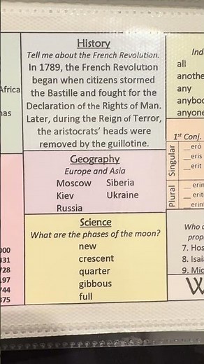 Classical Conversations Cycle 2 week 11 Geography science and English
