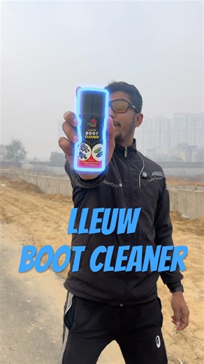 Lleuw Boot Cleaner 🧼✨ Best Way to Clean Skating Boots! #skating #cleaning