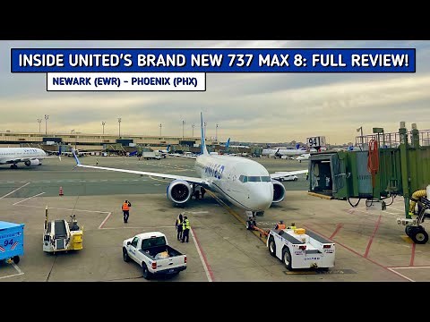 REVIEW | United Airlines | Newark (EWR) - Phoenix (PHX) | Boeing 737 MAX 8 | Economy