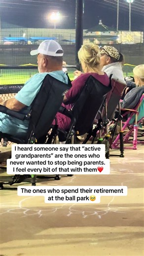 The ones that block out their calendar for games like it’s non-negotiable! The ones where the entire team calls them papa and Gigi and they wouldn’t have it any other way! The ones that root and cheer for all the girls on the team- just not their grandchild! We see you and we appreciate you! #grandparents #gigiandpapa #sports #grandparentsoftiktok #alwaysthereforyou