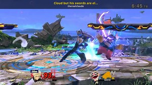 Cloud but his swords are elemental Mod for Super Smash Bros. Ultimate | SSBU Mods