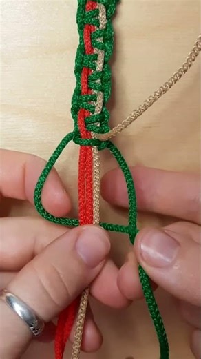 How to tie a COLORFUL macrame pattern fast!