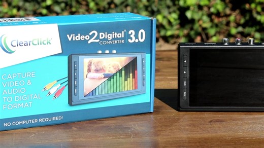 ClearClick Video to Digital Converter 3.0: Capture & Convert