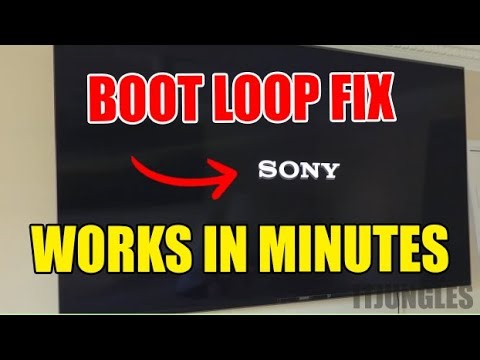 How I Fixed My Sony Android TV Stuck on Logo Boot Loop!