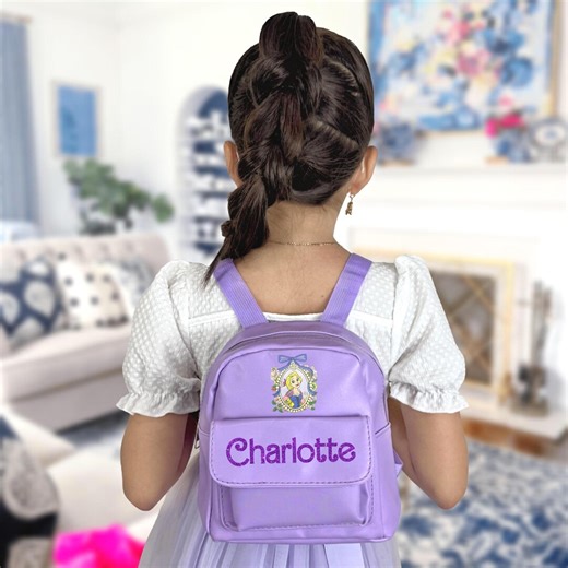 Personalized Disney Princess Backpack| Mini Backpack | Disney Travel Bag | Gift for Girls | Easter Basket - Etsy