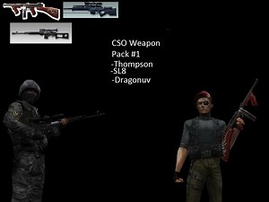 CSO Weapons Pack 1 addon