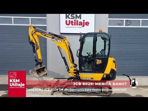 Mini Excavator SH JCB 8029 CTS (2021) | Dotări Premium la 3 Tone
