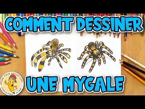 Comment dessiner une araignée