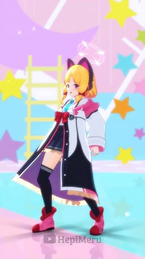 1.3K views · 806 reactions | 【Blue Archive MMD】猫ダンスミーム【Saiba Momoi |...