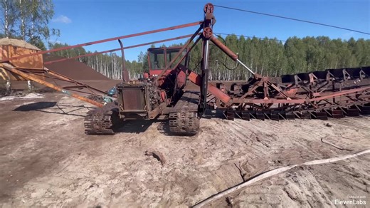 Caravanning machine MTF-71A, manufactured in 1990. Inventions of engineers Soviet Union | Traktoristy