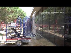 Shive-Hattery: Building Envelope Commissioning/Dynamic Window Water Leak Testing (XRSS 5000)