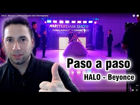 HALO - Beyonce | @MemoSegovia Vals Paso a paso