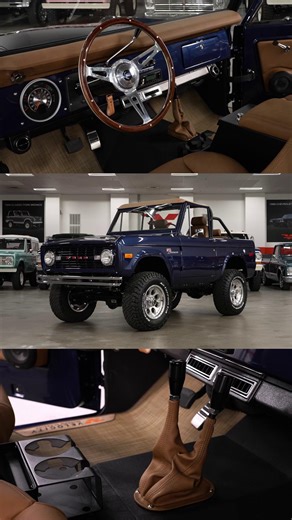 Wait, he said it's a WHAT?! 🤨 Swatters Blue may be an Italian color, but it fits so well on an American Classic we had to do our own interpretation! This is just a little teaser to an amazing build, featuring a Velocity exclusive Roadster Shop chassis, custom interior, and so much more. We encourage you to head over to our YouTube channel and check out Tom's full, in-depth walkaround on this authentic, classic Bronco. It's a color combination you won't be able to get enough of! Have questions a