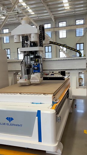 From a wooden board to exquisite works, Blue Elephant Woodworking Equipment takes you step by step! 🪵🔨 #blueelephant #blueelephantcnc #blueelephantmachine #cnc #tiktok #foryou #WoodworkingProjects #DIYWoodworking #woodworkingmachinery#edgebandingmachine#edgebander#handlelesskitchen #interiors #woodworking #jobandknock