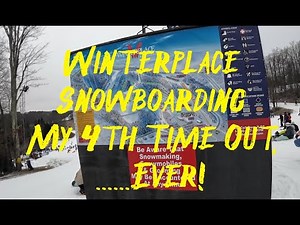Winterplace Snowboarding Jan 2024 - My 4th Time Out ....Ever!