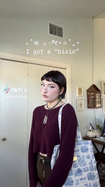 BOB PIXIE ERA #bixie #newyearnewmi #haircut #shorthair #amelie #2024goals