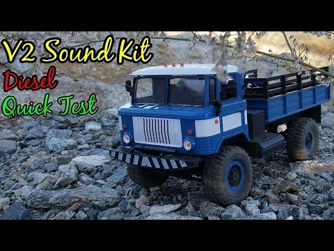 WPL RC with V2 sound Kit (Diesel version)