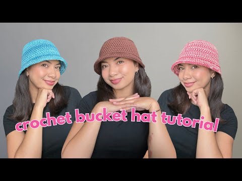 Crochet Bucket Hat Tutorial | 2 Hour Project