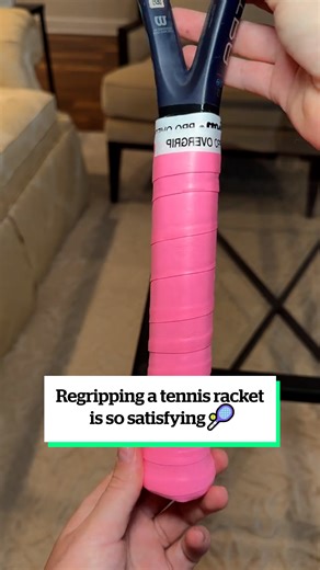 97K views · 116 reactions | Who knew regripping a tennis racket could be so mesmerising ‍ | VT | Facebook
