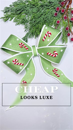 Cricut Tutorials | DIY Crafts & Party Decor | If you want your Christmas bows to look expensive, this is your sign to start embossing your paper 🎀 I’ve been crafting bows for YEARS…... | Instagram