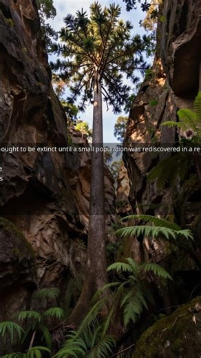Vanished Tree Found?! #AncientTrees #RareDiscovery #WollemiaPine
