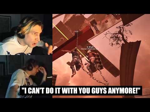 XQC FRIENDSHIP WITH JESSE AND GREEK IN SHAMBLES PLAYING CHAINED TOGETHER