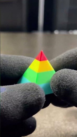 H2C printed 4 Color Test #3dprinting #bambulab #h2c #3dprinter #3dbrothers #multicolor #3dprint