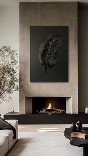 ELENA SHEVCHENKO •ИНТЕРЬЕРНЫЕ КАРТИНЫ •ДЕКОР •ОБУЧЕНИЕ on Instagram: "Идея на миллион… стильное черное перо в эпоксидной смоле идеально украсит современный интерьер .. A stylish black feather in epoxy resin will fit perfectly into a modern interior… #dubaigallery#art#dekor#canvas#abstract#artanddesign#interiorstyle#inteior#abstractart#kunst#acrylicpainting#paintings#arte#artgallery#femaleartist##artcollector#interiordecor#astforsale#artistic#mainz#canvasart#contemporaryartist#contemporarypaintin