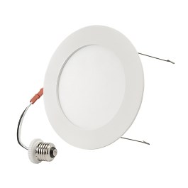 Keystone Aviva 6" Round Slim LED Wafer Retrofit Downlight - Wattage & CCT Selectable - 120V - White