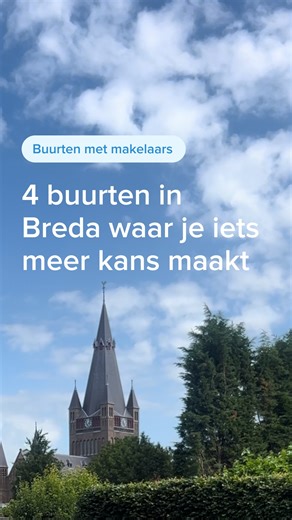 Funda on Instagram: "Een huis kopen, maar Breda niet verlaten? Kijk nét buiten de populaire buurten, daar vind je soms de parels.  Buurten met Makelaars: nu met tips over Breda."