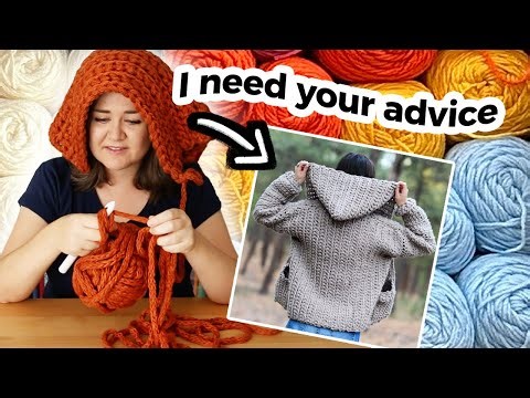 Starting My First Crochet Hoodie *regrets*