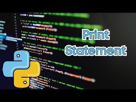 Python Print Statement for Beginners