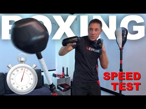 Boxing Challenge to Test Punching Speed With a Super Fast Cobra Bag You Can Make