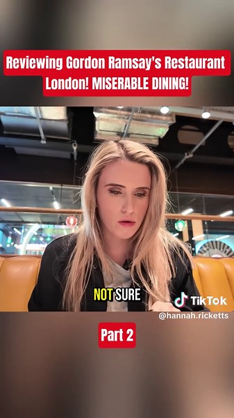 Gordon Ramsay's London Restaurant: A Disappointing Experience