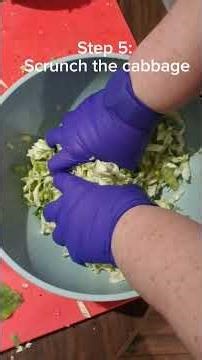 Making Saurkraut