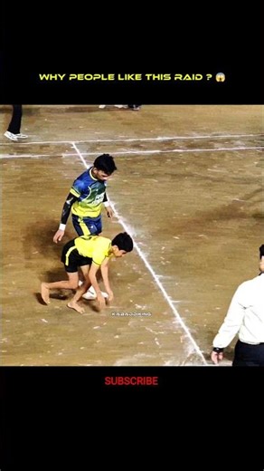 WHY PEOPLE LIKE THIS RAID 😱 #shorts #kabaddi #kabbadi #kabadi