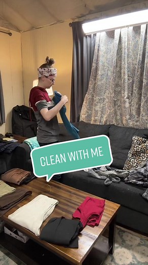 Replying to @charity.shold #cleanwithme #cleaningtok #housekeeping #letsclean #weekendreset #foldinglaundry #cleaningday