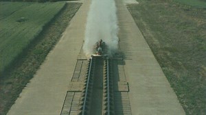 345K views · 815 reactions | China has recently set a new dual-track rocket sled record after a new type of aircraft reached Mach 2.28 on a 6-km-long track. As Asia's first of its kind, the rocket sled can accelerate an 8-tonne object to supersonic speed in just five seconds. | China Science | Facebook