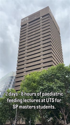 It was an absolute privilege to be asked by the University of Technology Sydney (UTS) team to double the lecturing time I normally do for them this year. 🎉 Enter focused topics on - Feeding assessment and OMA - Embryology and premature babies - Breast and bottle feeding: suck- swallow - breath coordination - Chewing skill development and transition to solids - Aspiration and considerations for swallow safety and Mealtime Management Plans - Feeding therapy for children with fussy eating, PFD and
