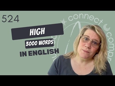 Learn English Vocabulary: “high” -Definitions, Usage, Collocations, and Opposites 524/3000
