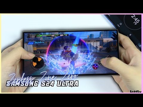 Samsung S24 Ultra Zenless Zone Zero Gaming test Update | Snapdragon 8 Gen 3, 120Hz Display