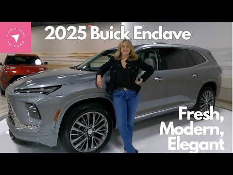 First Look: The 2025 Buick Enclave 3-row SUV is More Modern, Simplified and Elegant