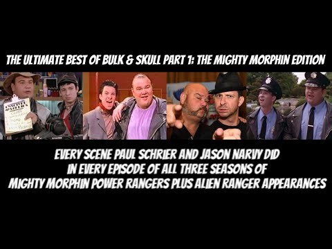 The Ultimate Best of Paul Schrier (Bulk) and Jason Narvy (Skull) Part 1: The Mighty Morphin Edition