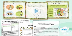 D&T: Super Seasonal Cooking: Designing a Seasonal Meal UKS2 Lesson Pack 5