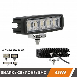 [Hot Item] 6.2" 45W Foke 12 Volt Work Lights with Spot Flood for Heavy Duty Vehicles